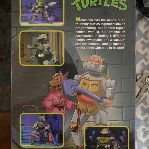 NECA TMNT METAL HEAD EXCLUSIVE *RARE SOLD OUT* - Picture 4 of 6